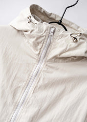 Cotton jacket with hood