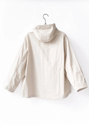 Cotton jacket with hood