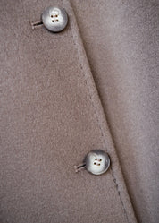 Wollmantel mit Stehkragen