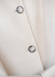 Wollmantel mit Stehkragen