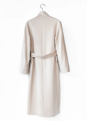 Wollmantel mit Stehkragen