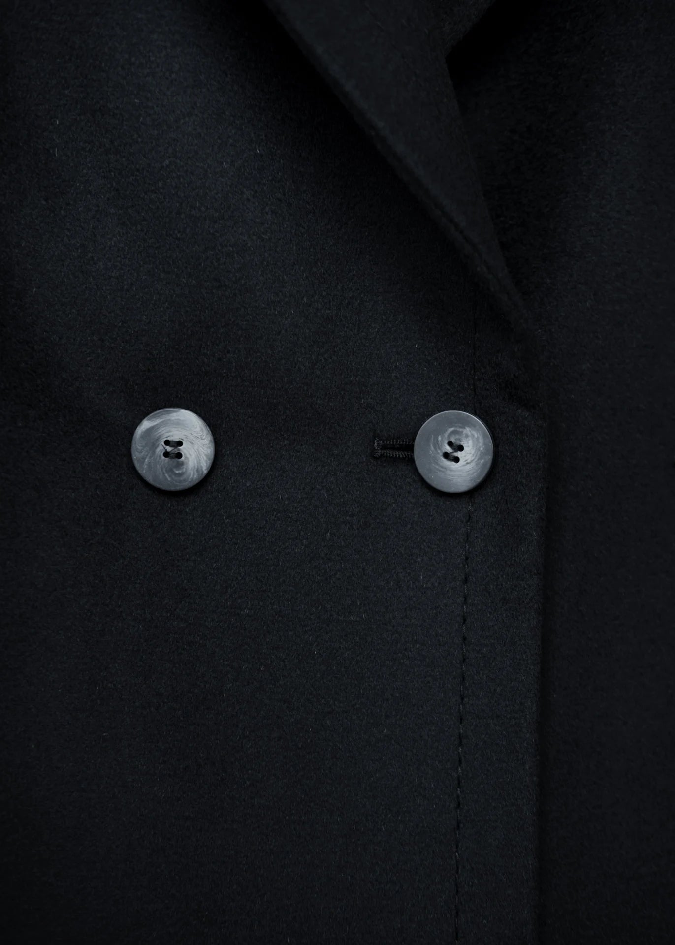 Oversized Wollmantel