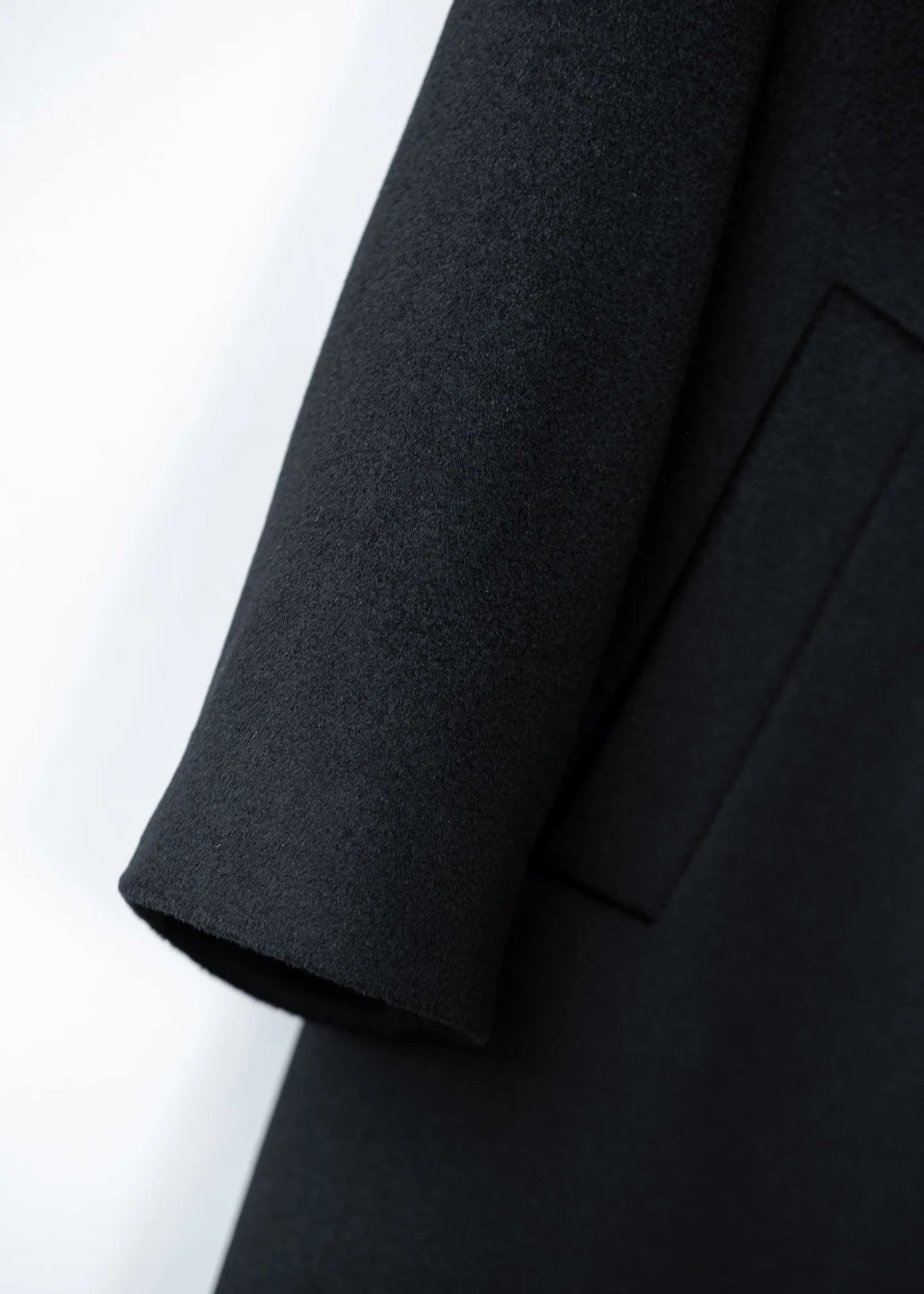 Oversized Wollmantel