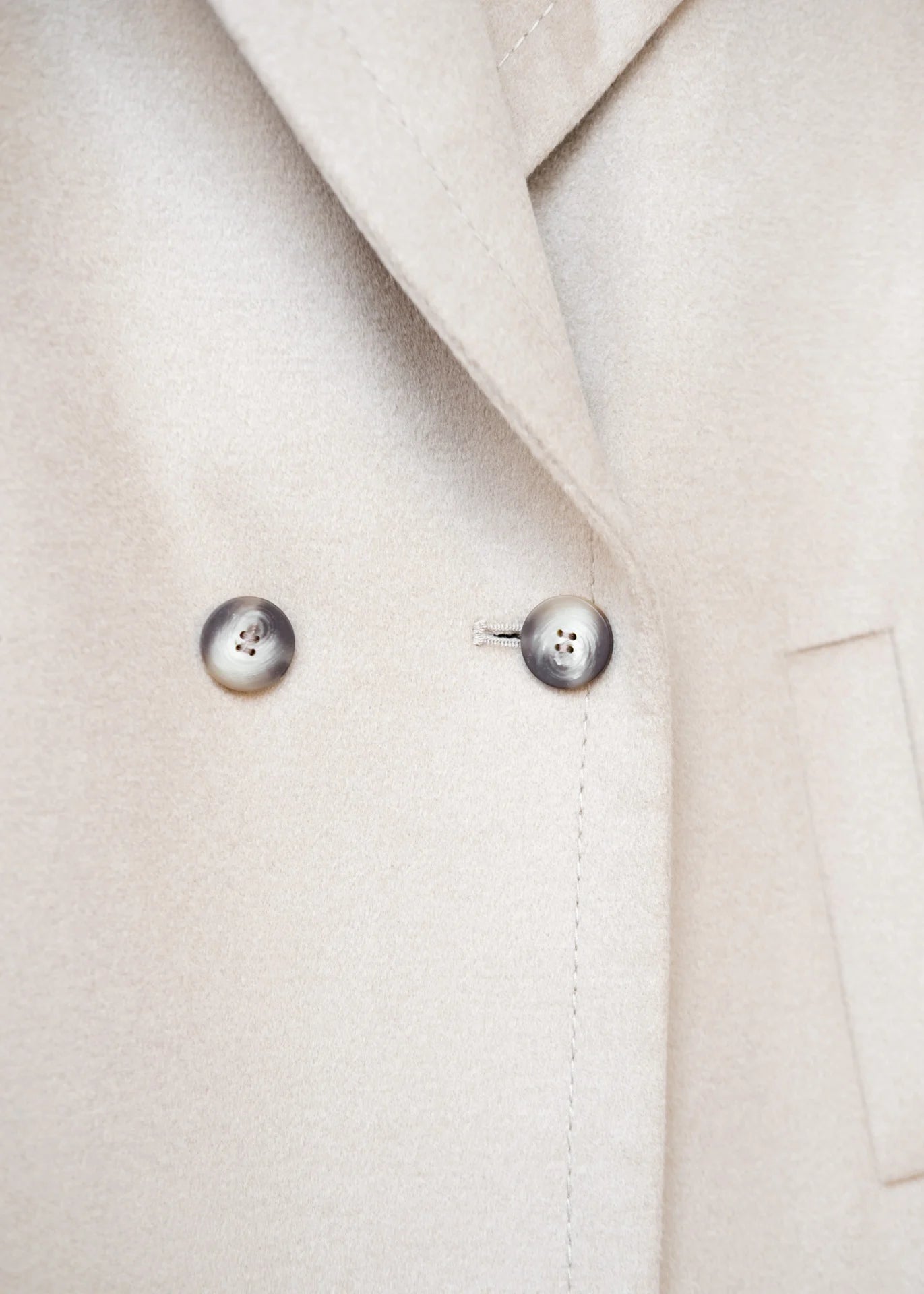 Oversized Wollmantel