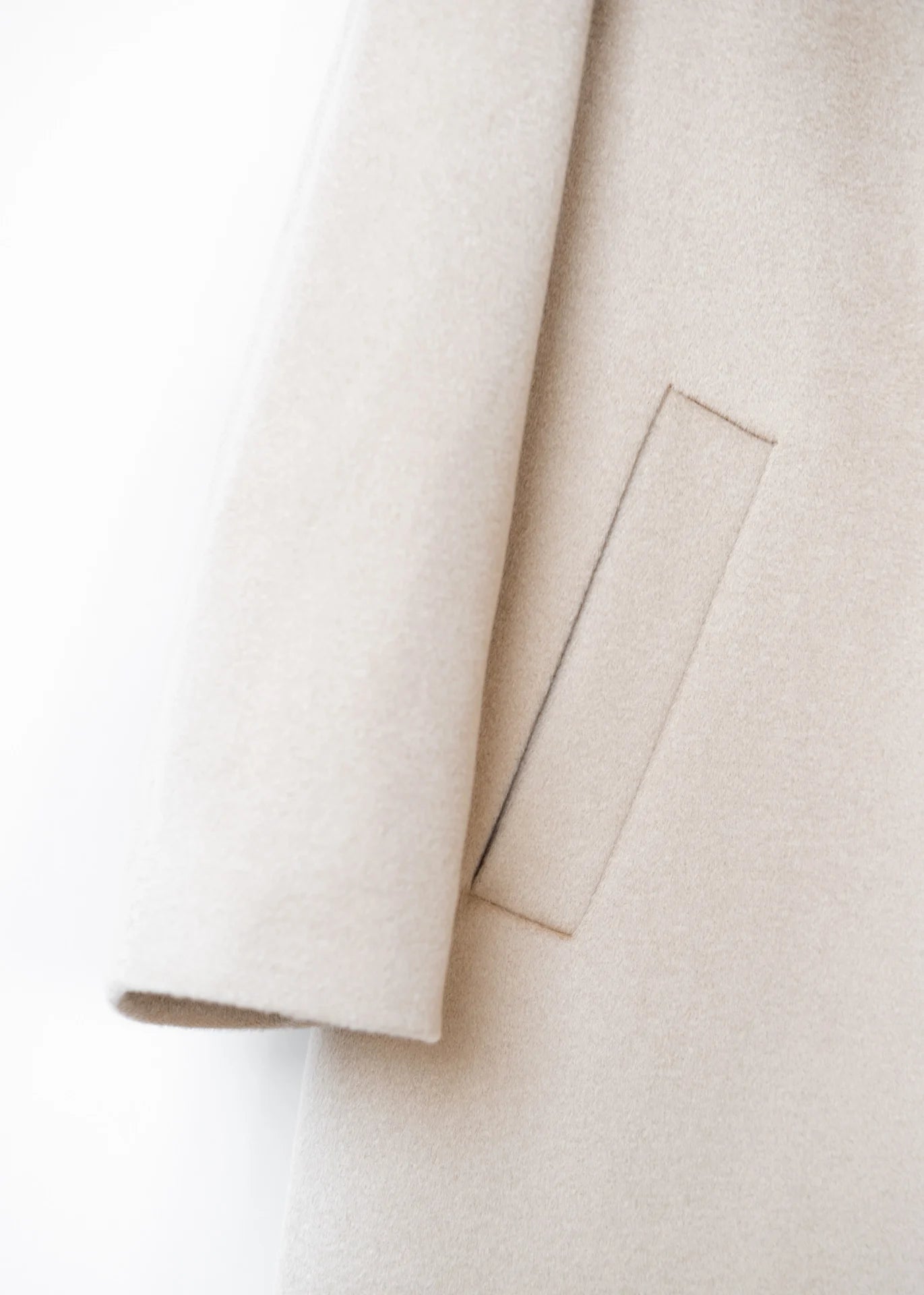 Oversized Wollmantel