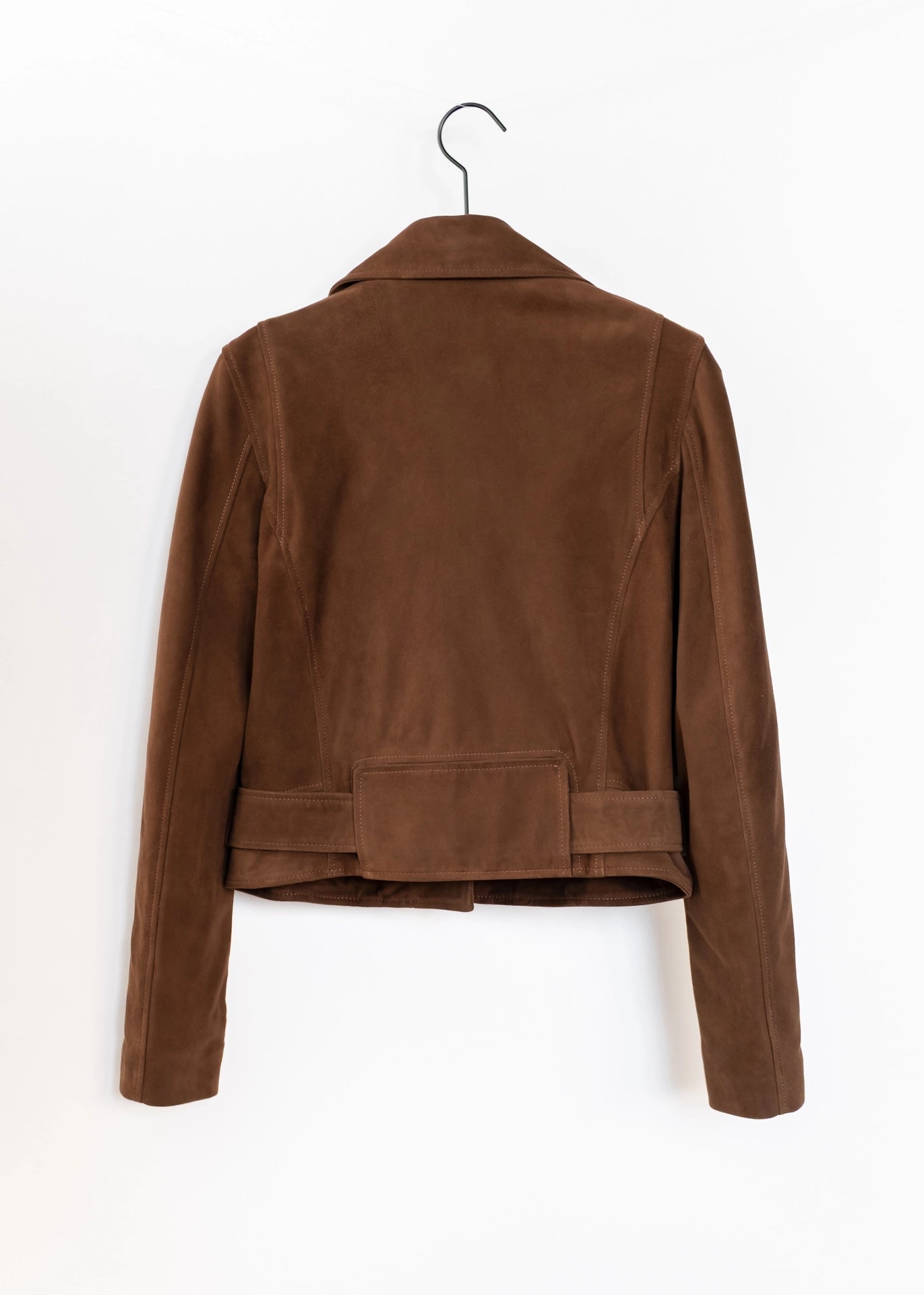 Bikerjacke aus Wildleder