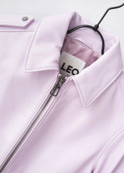 bomber leather jacket