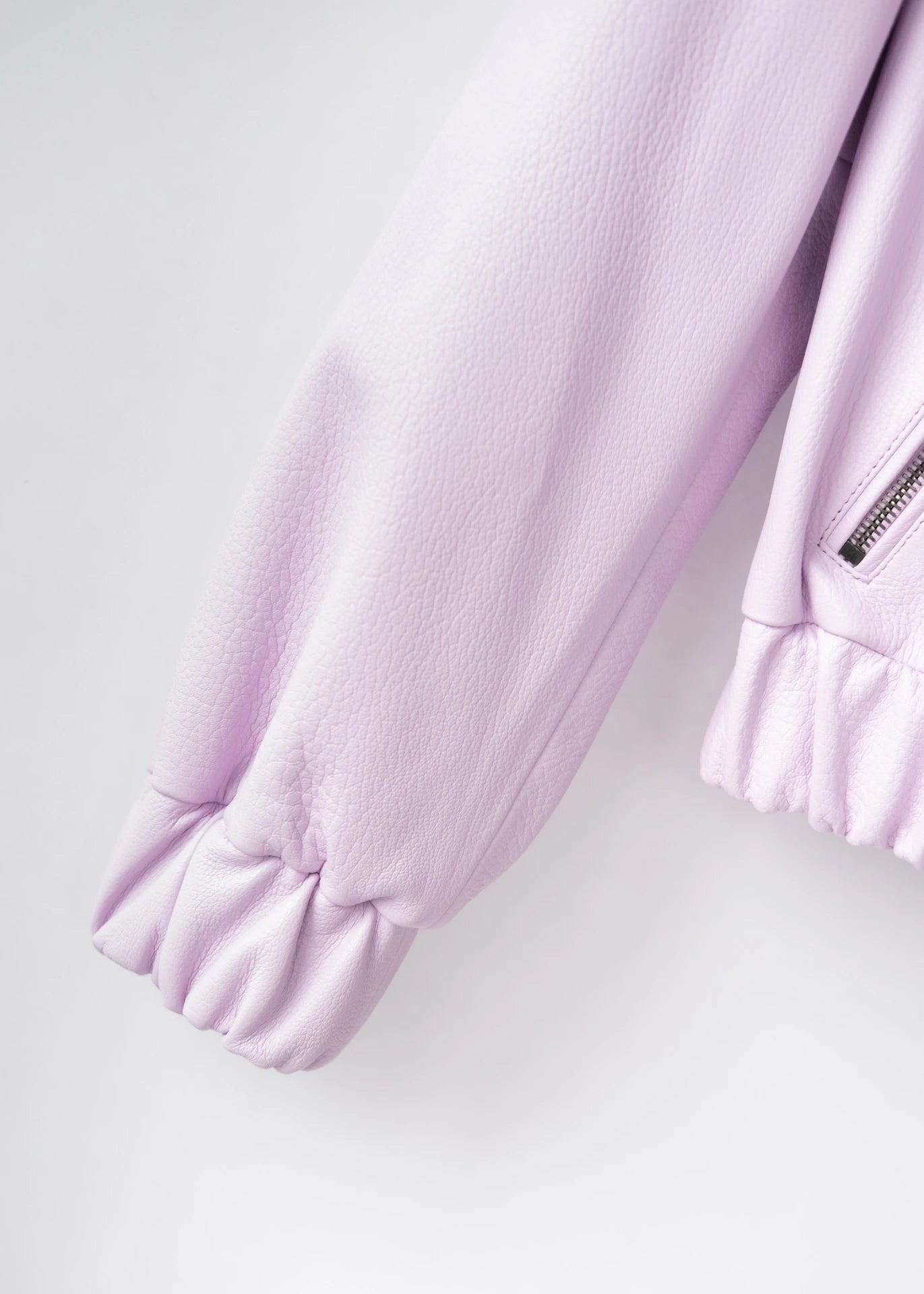 bomber leather jacket