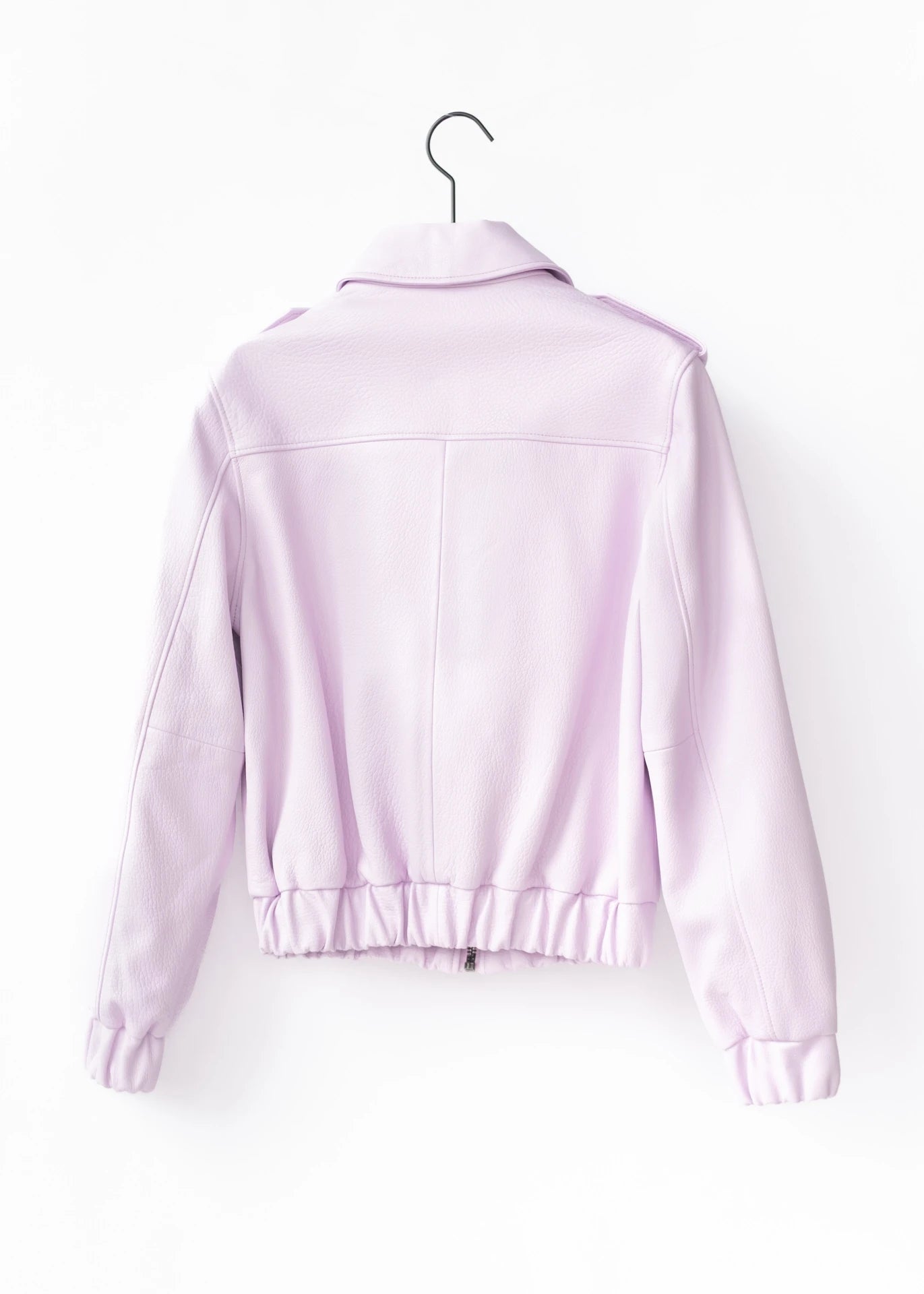 bomber leather jacket