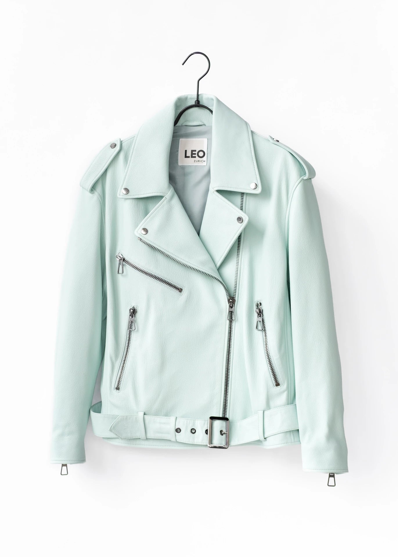 Biker leather jacket