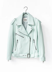 Biker leather jacket