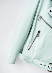 Biker leather jacket