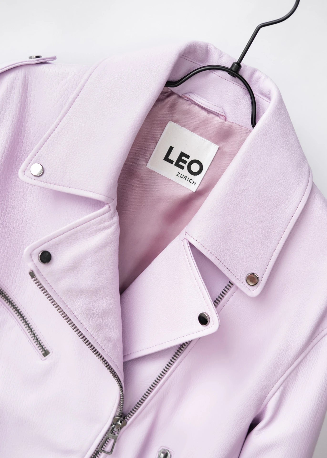 Biker leather jacket