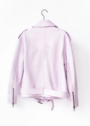 Biker leather jacket