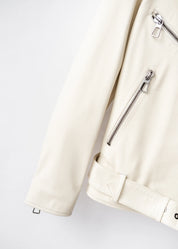 Biker leather jacket