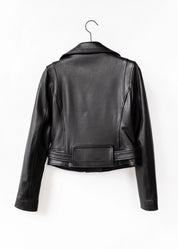 Biker leather jacket