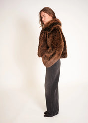 Faux Fur Jacket