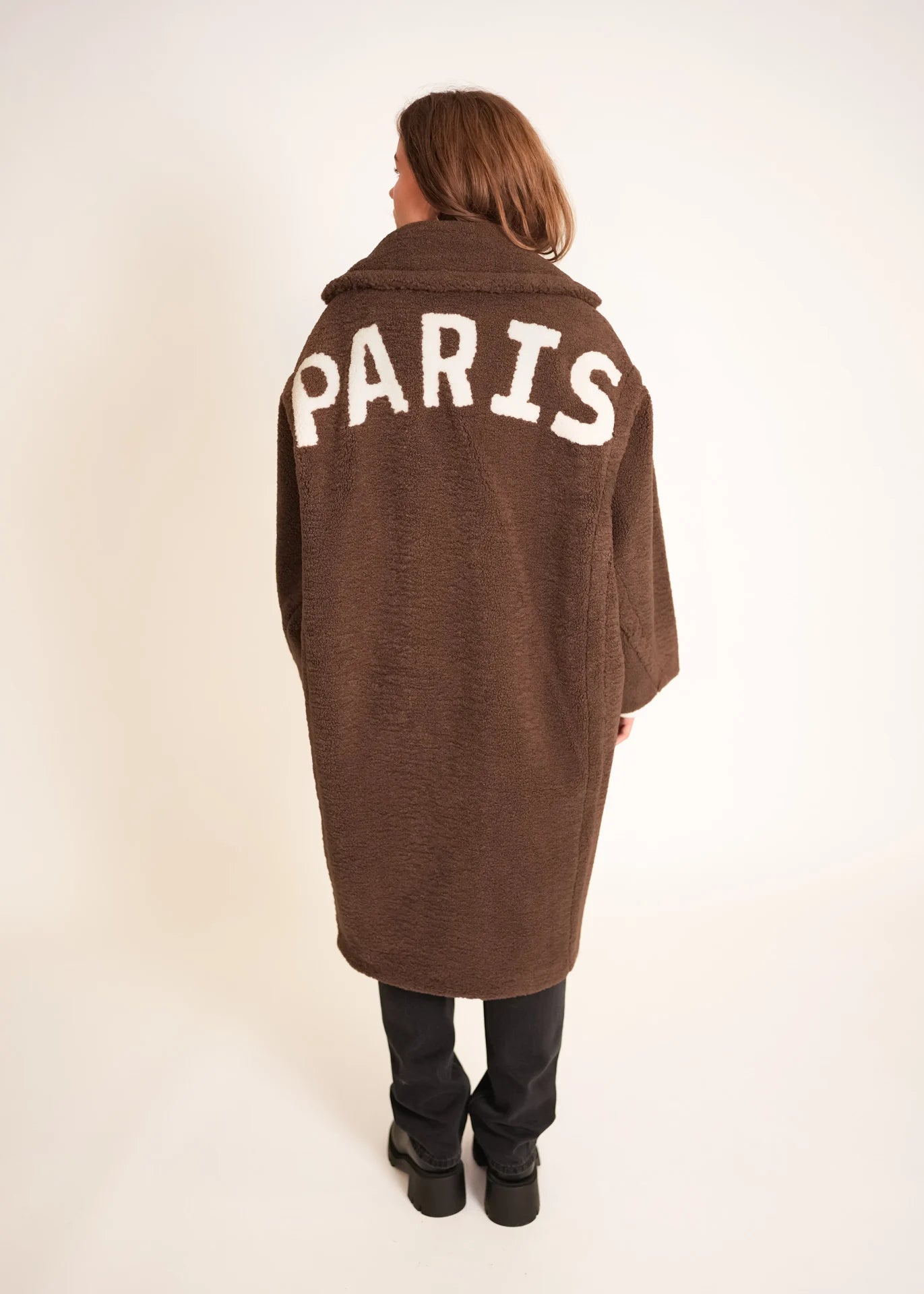 Oversized Teddy Coat – Paris