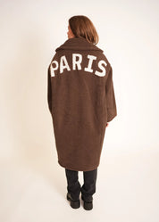 Oversized Teddy Coat – Paris