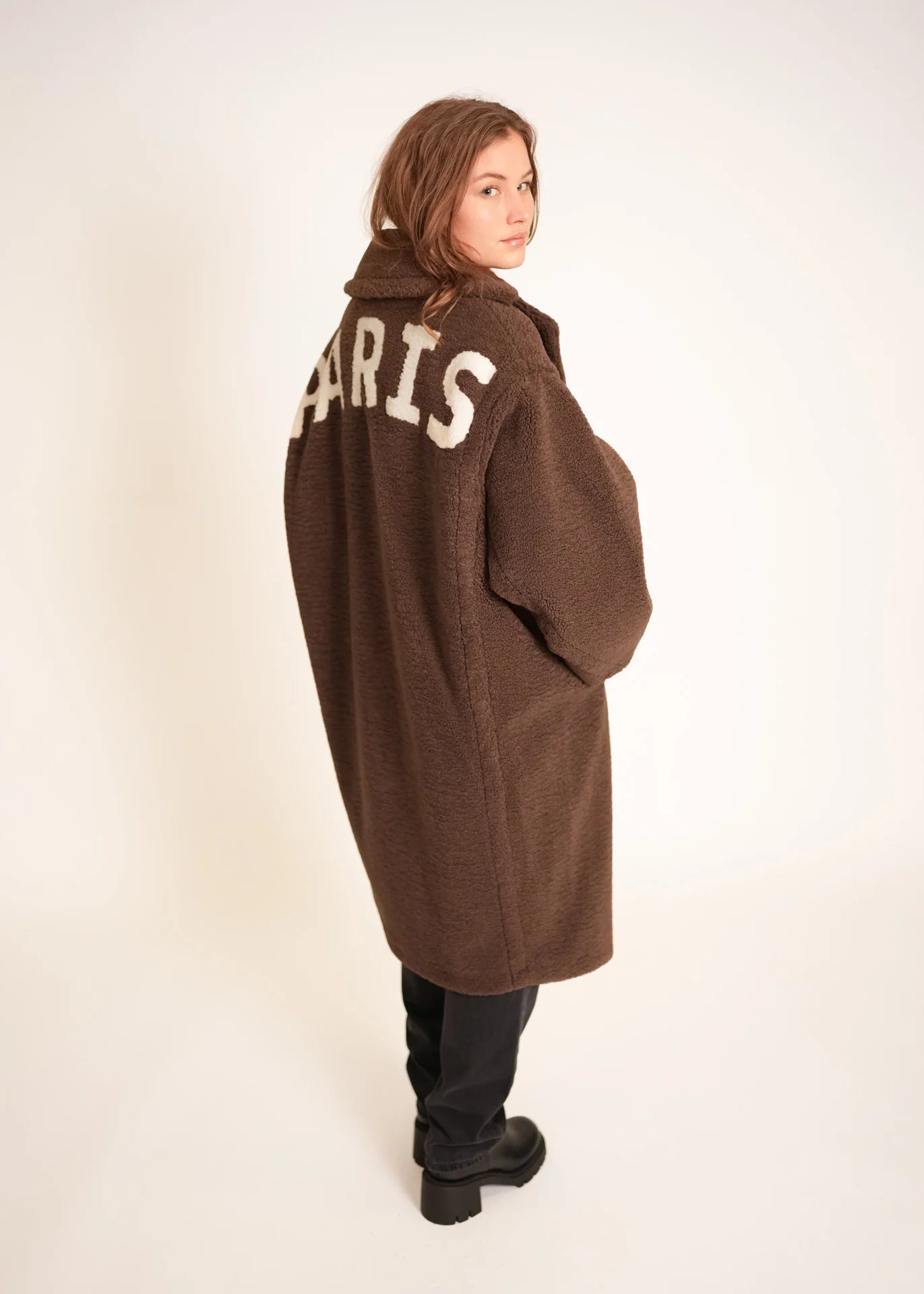 Oversized Teddy Coat – Paris