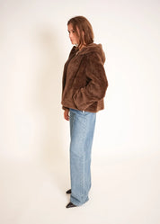 Teddy Jacket with Hood