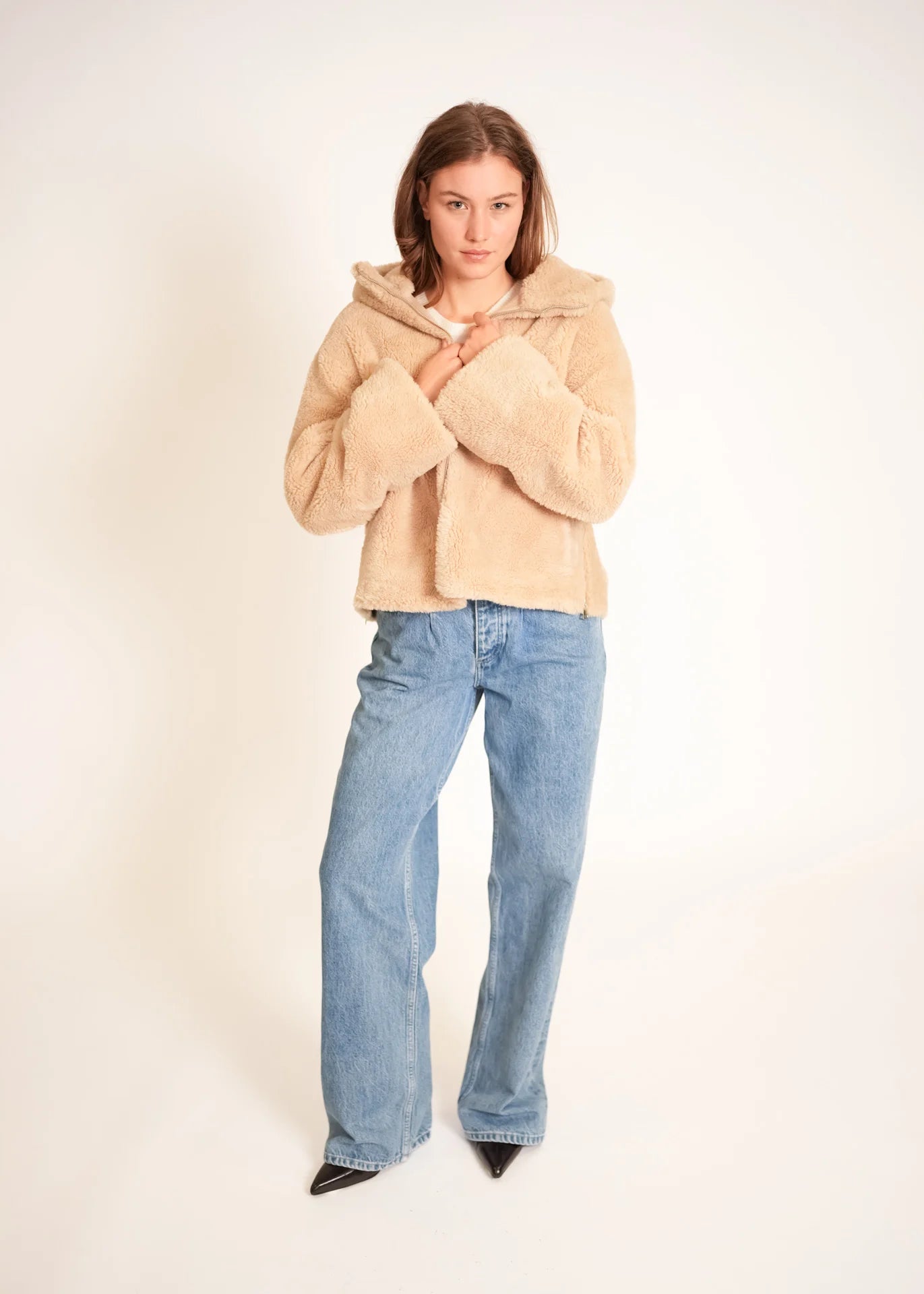 Teddy Jacket with Hood