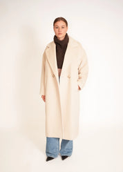 Long Alpaca Wool Coat