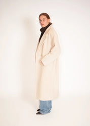Long Alpaca Wool Coat