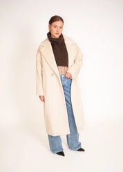 Long Alpaca Wool Coat