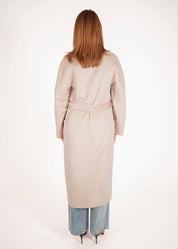 Wollmantel mit Stehkragen