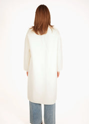 Oversized Wollmantel mit Zweireiher