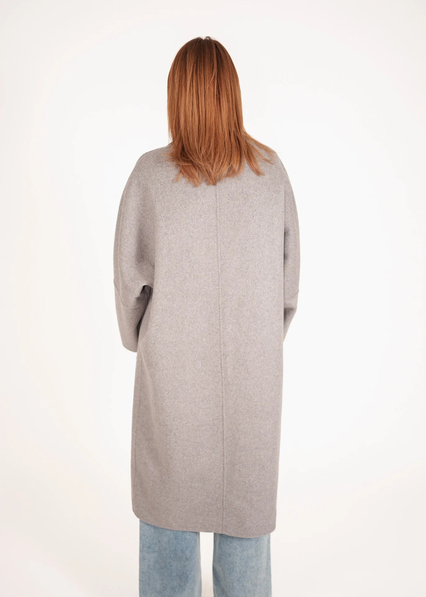 Oversized Wollmantel