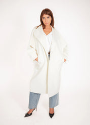 Oversized Wollmantel