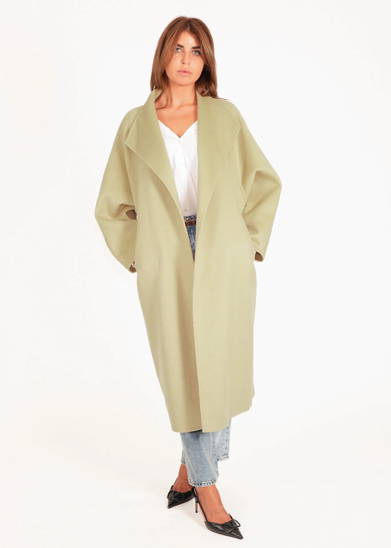 Oversized Wollmantel