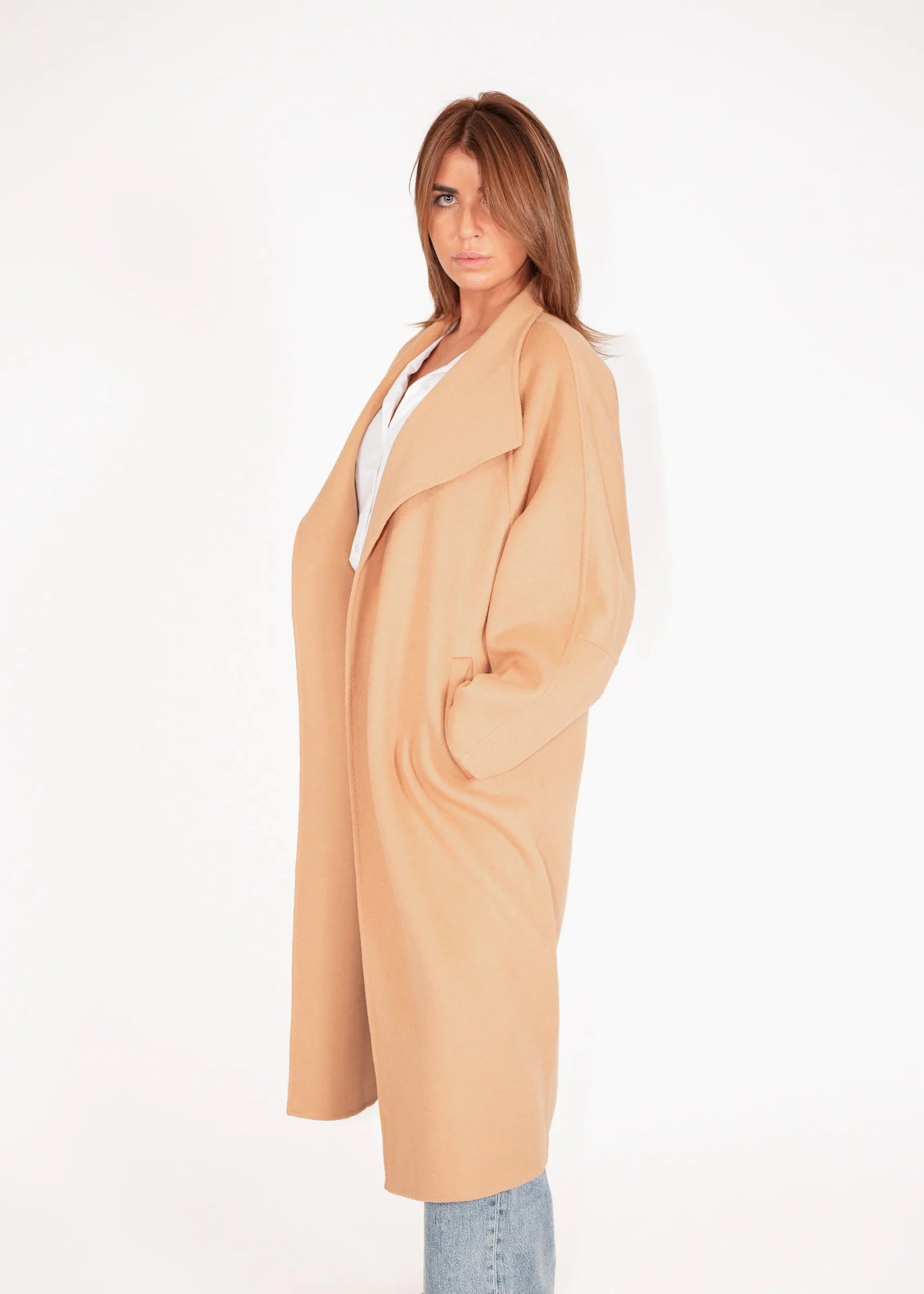 Oversized Wollmantel