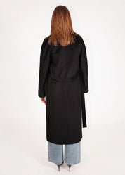 Wollmantel mit Stehkragen