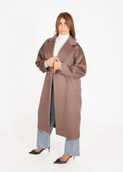 Oversized Wollmantel