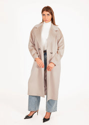 Oversized Wollmantel