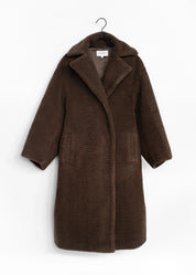 Oversized Teddy Coat – NEW YORK