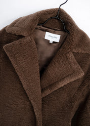 Oversized Teddy Coat – NEW YORK