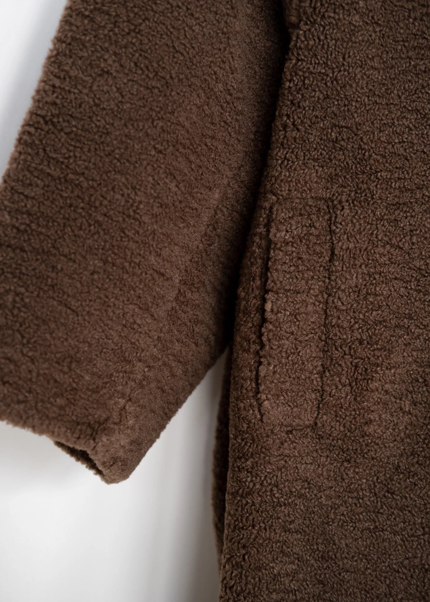 Oversized Teddy Coat – NEW YORK