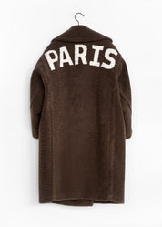 Oversized Teddy Coat – Paris