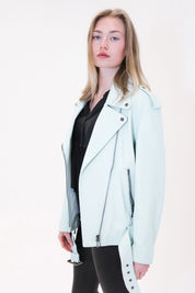 Biker leather jacket