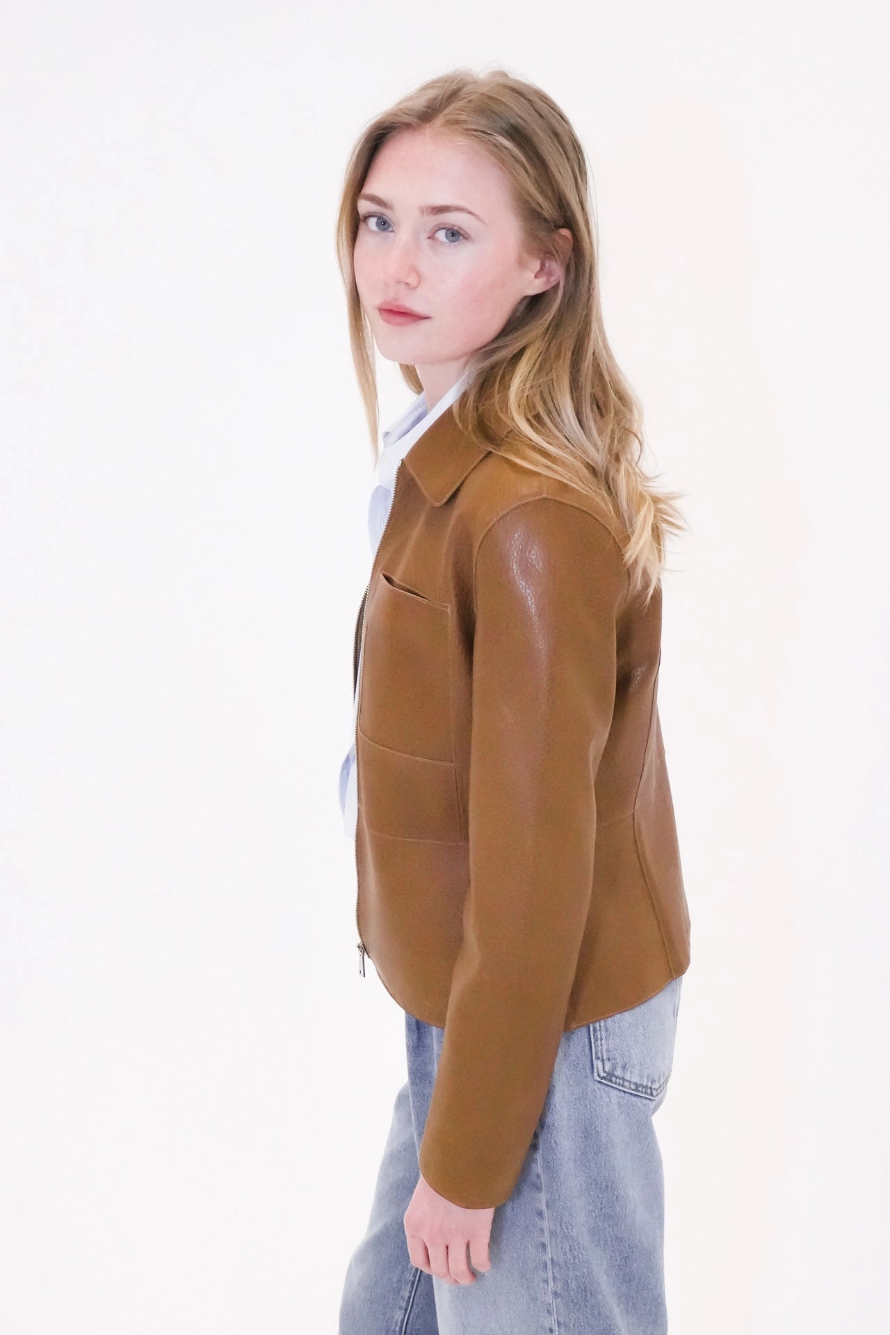 Leather jacket