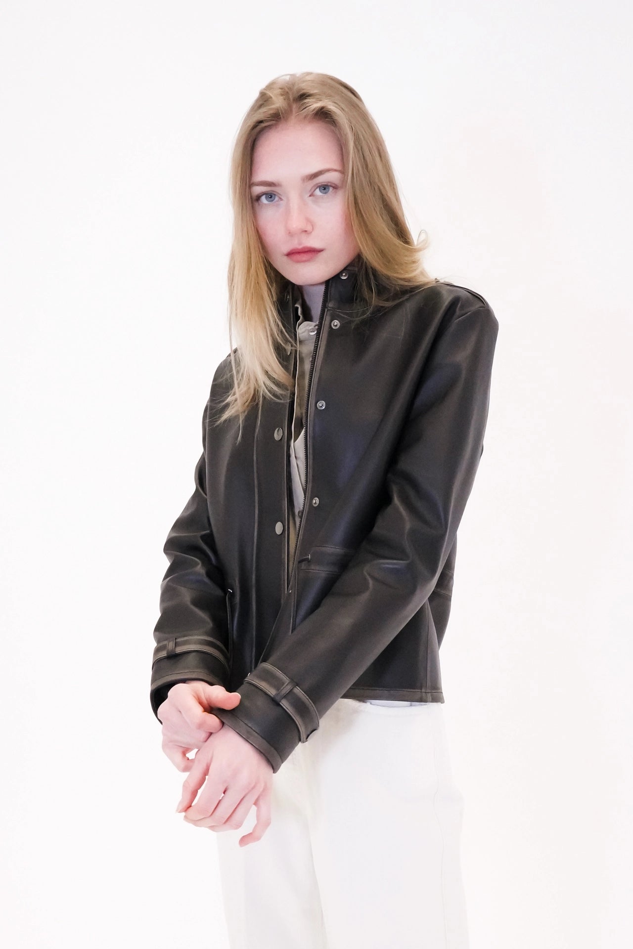 Vintage Lederjacke