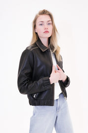 Vintage Lederjacke