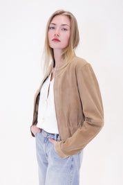 Wildlederjacke