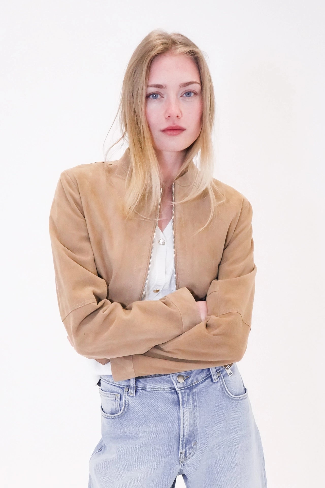 Wildlederjacke
