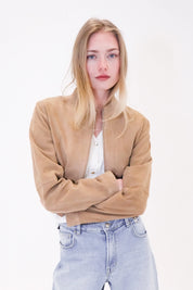 Wildlederjacke