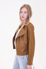 Biker leather jacket